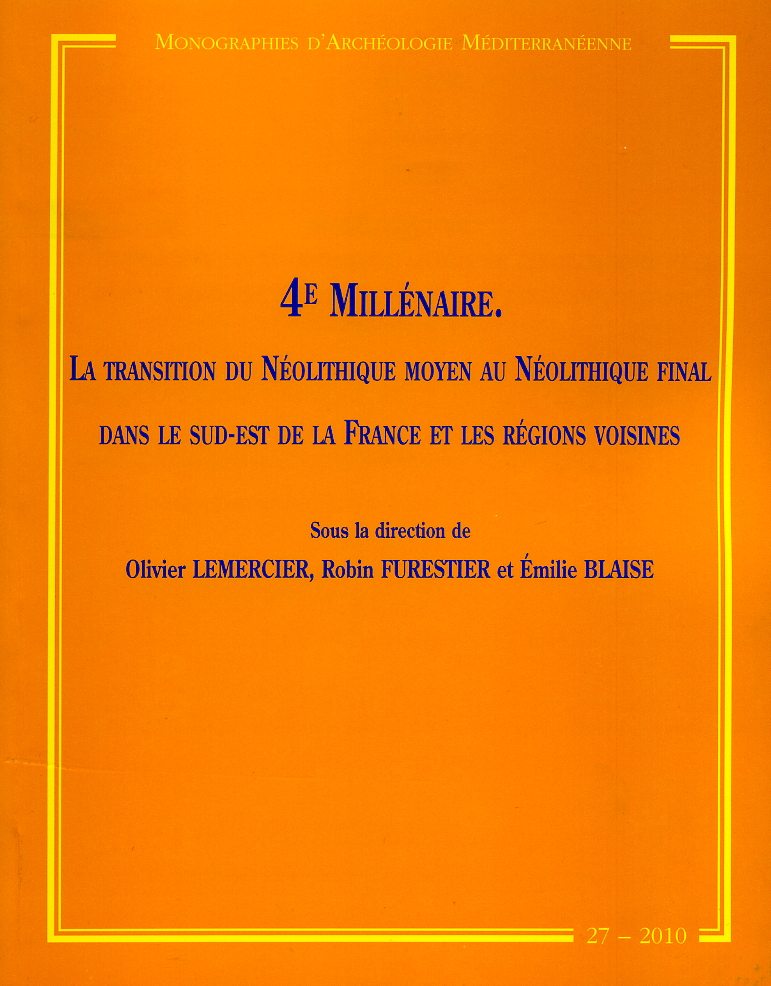 Couverture Blaise 2010