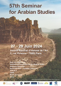 Affiche 57th seminar for Arabian Studies