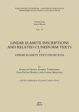 Couverture Linear Elamite Inscriptions and Related Cuneiform Texts I.