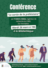 Affiche conférence grand public du 26 mars 2024