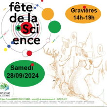 Affiche Fête de la Science 2024 Gravières