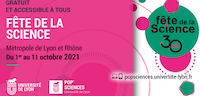 Affiche Fête de la science 2021