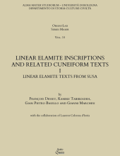 Couverture Linear Elamite Inscriptions and Related Cuneiform Texts I.